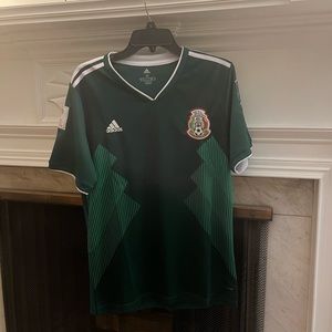 Adidas Mexico soccer football jersey great condition